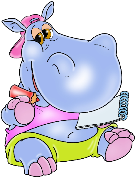 Hippopotamus Clipart Transparent - Hippopotamus (600x600)