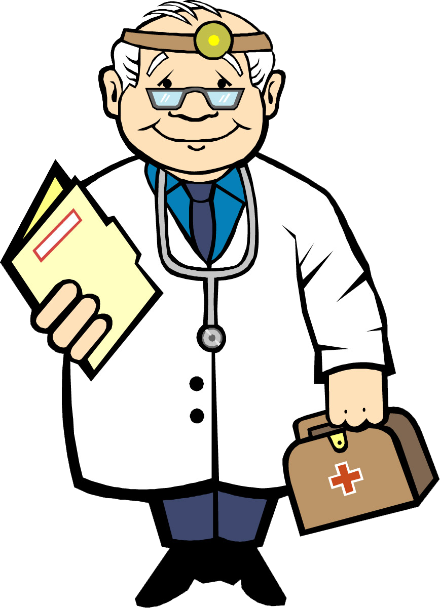 Free Content Physician Clip Art - Medico Clip Art (868x1201)