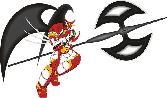 Robot, Superheld, Shin Getter, Zielen - Gambar Kartun Super Hero (577x340)