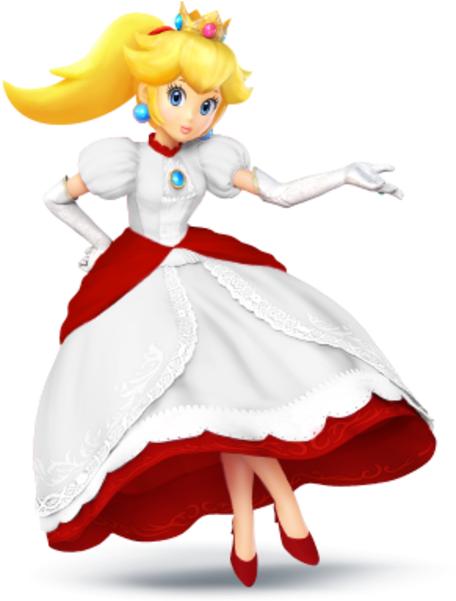 Super Smash Bros Peach (600x600)