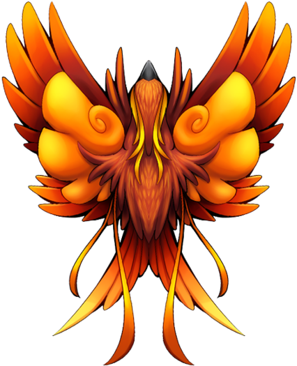 Phoenix Tattoos Clipart Fire - Illustration (500x603)