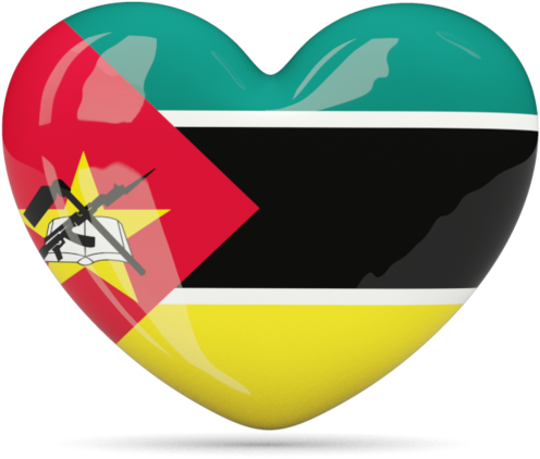 Illustration Of Flag Of Mozambique - Mozambique Flag (640x480)