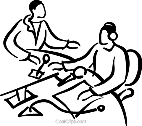 Disk Jockey Royalty Free Vector Clip Art Illustration - Tecnicas Del Proceso De Seleccion (480x425)