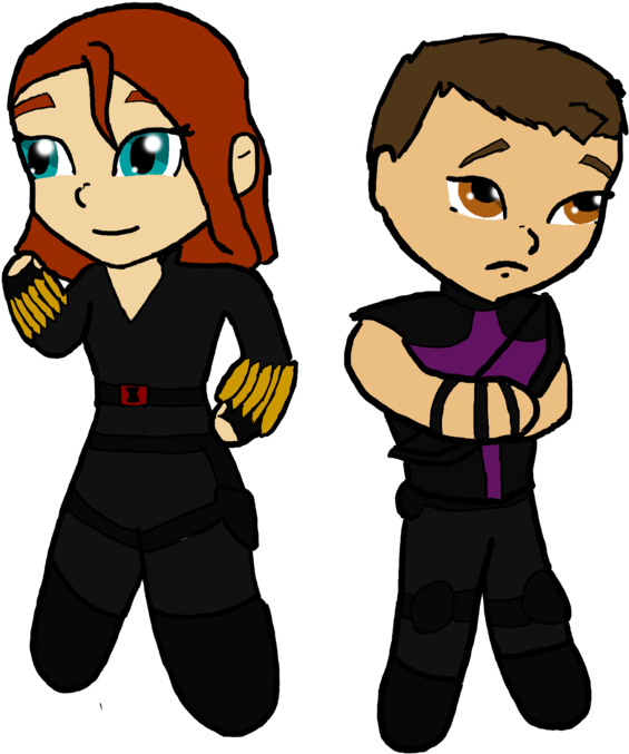 Chibi Black Widow Drawings Download - Cartoon (900x900)