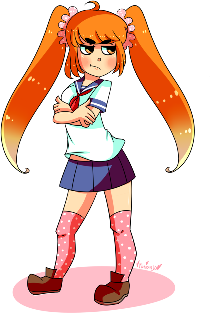 Yandere Simulator Deviantart Tsundere Fan Art - Osana Najimi (754x1060)