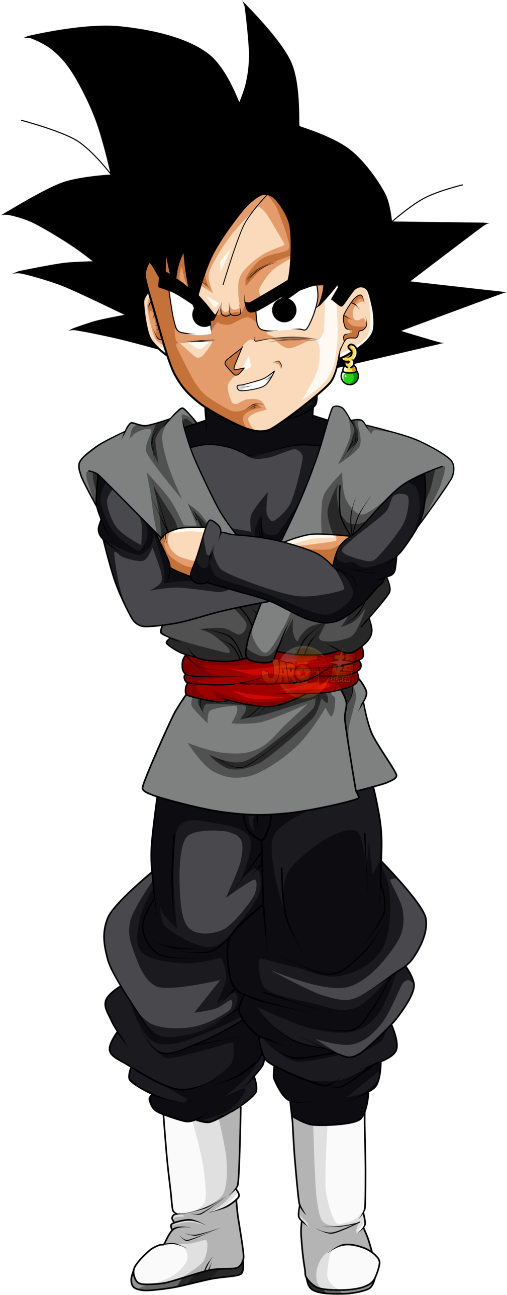Goku Black Chibi By Jaredsongohan Goku Black Chibi - Imagenes De Chibis De Black Goku (1024x2593)
