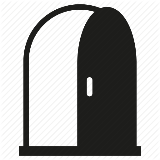 Doorway Clipart Door Ajar - Arch (512x512)