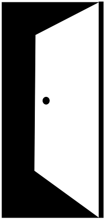 Image - Open Door Illustration (720x720)