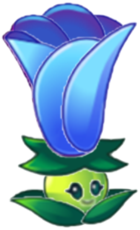Moon Flower - Plants Vs Zombies Moonflower (299x486)