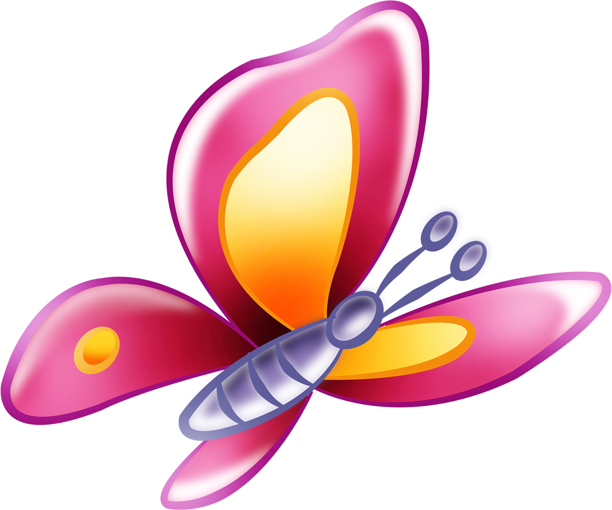 0 10c899 7ce318d7 Orig - Мультяшные Бабочки (1200x1000)