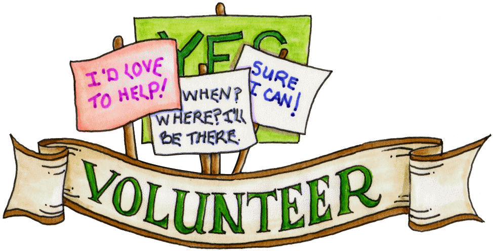 School Cafeteria Clipart - Volunteer Day (974x496)