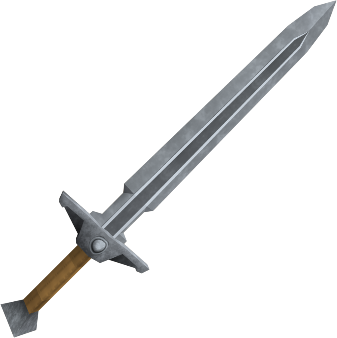 Free Clip Art - Steel Sword (1121x1126)
