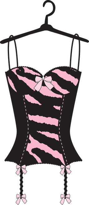 Chá De Lingerie - Desenho Chá De Lingerie (286x658)