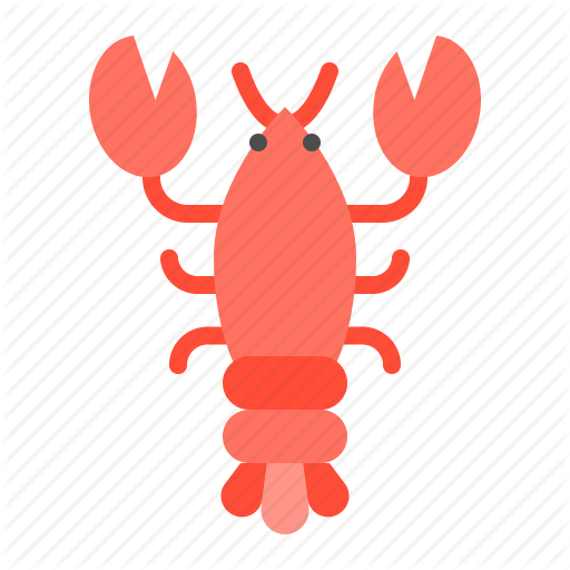 Lobster Clipart Aquatic Animal - Clip Art (512x512)