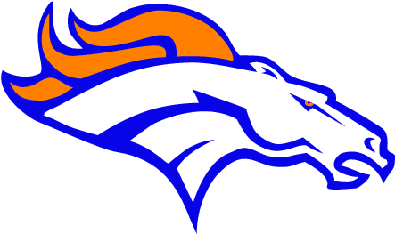 Denver Broncos Logo Clip Art - Denver Broncos Logo Vector (464x275)