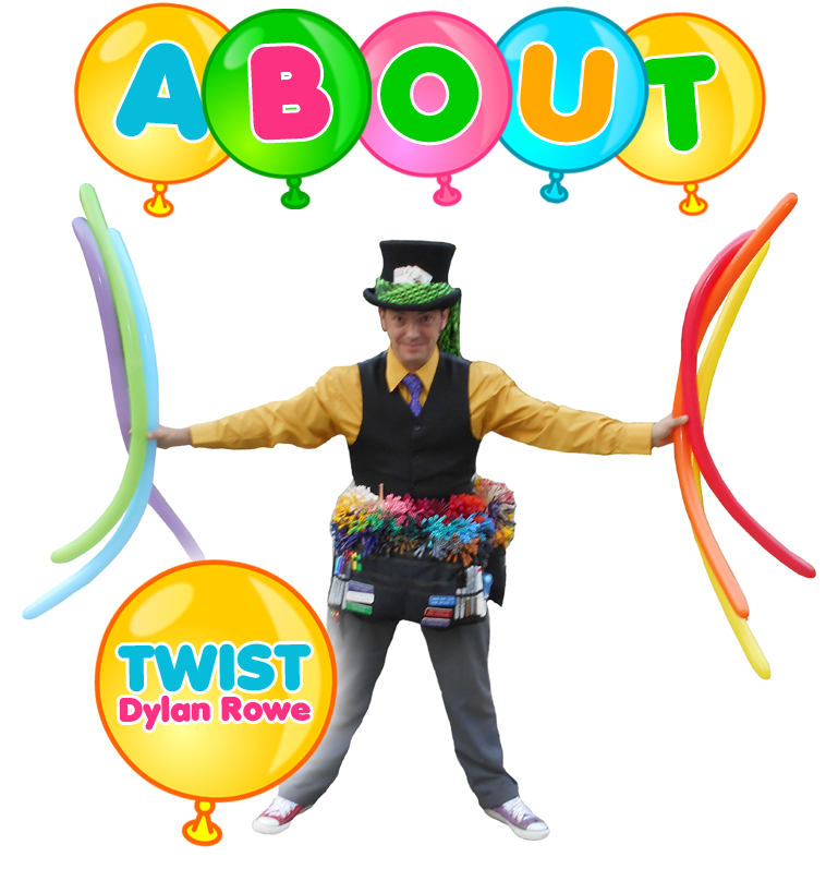 Born In England, Twist Spent His Childhood Fascinated - Twist The Balloon Man (792x802)