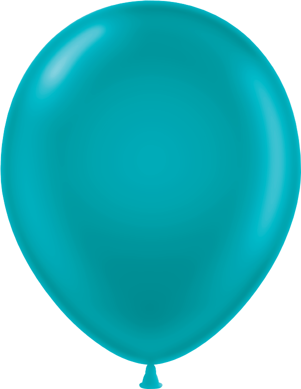 Metallic Teal - Maple City Balloons (800x800)