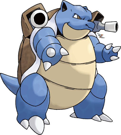 Pokemon - Blastoise Charizard (509x570)