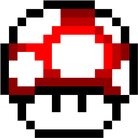 For A Moment I Felt Like I Had Discovered The Place - Mario Mushroom (556x559)