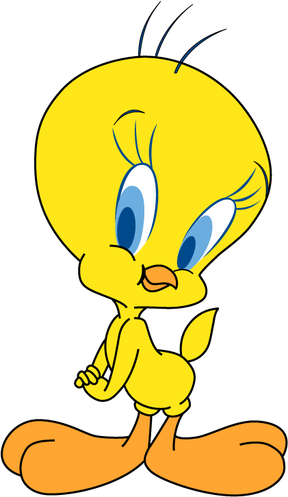 Tweety Bird Tweety On Looney Tunes Birds And Cartoon - Tweety Bird (514x759)