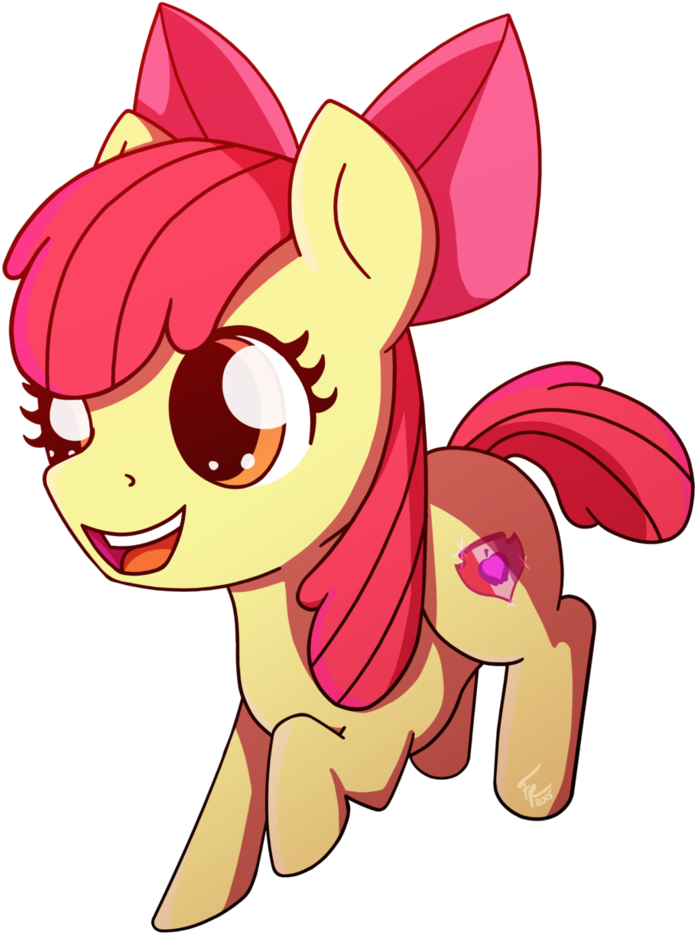 Chibi Apple Bloom By Foreverroseify - Apple Bloom Chibi (783x1020)