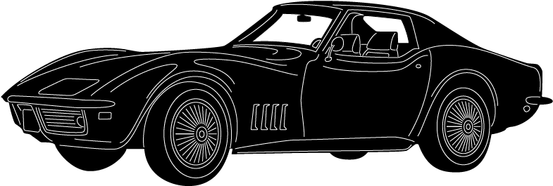 Cars Classic - Corvette Stingray (784x500)