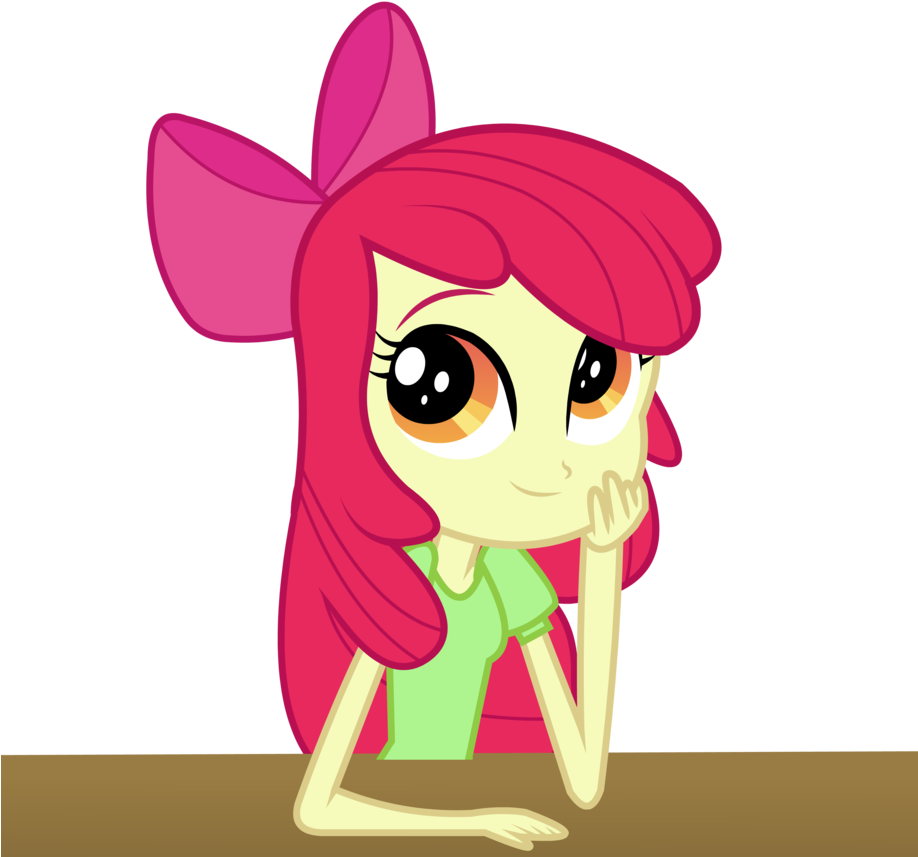 Thinking Applebloom - Eg Apple Bloom Eg (917x871)