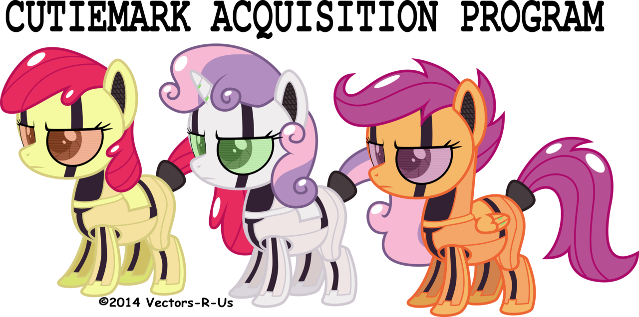 Apple Bloom, Apple Bloom Bot, Artist - Cutie Mark Acquisition Program (1280x636)