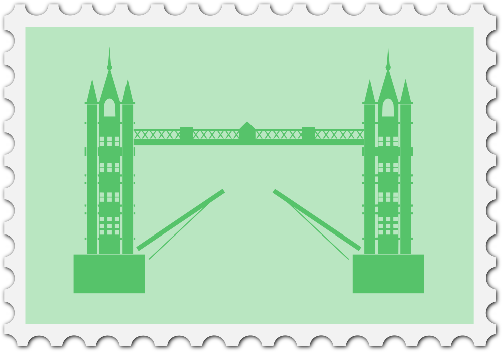 English Stamp - Tower Bridge (1000x701)