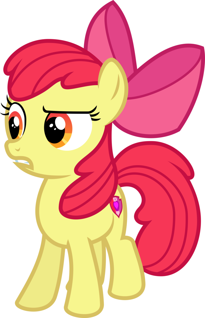 Vector Apple Bloom By Deyrasd - Little Pony Friendship Is Magic (717x1114)