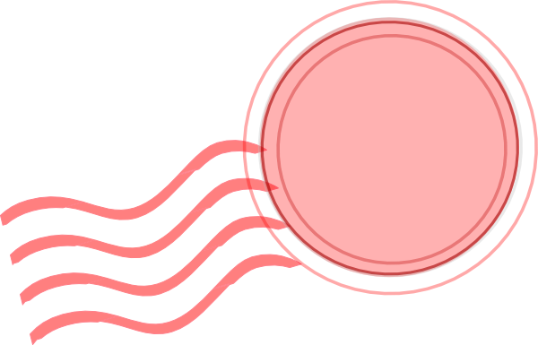 Cancel Postage Stamp Clip Art At Clker - Red Post Stamp Vector (600x385)