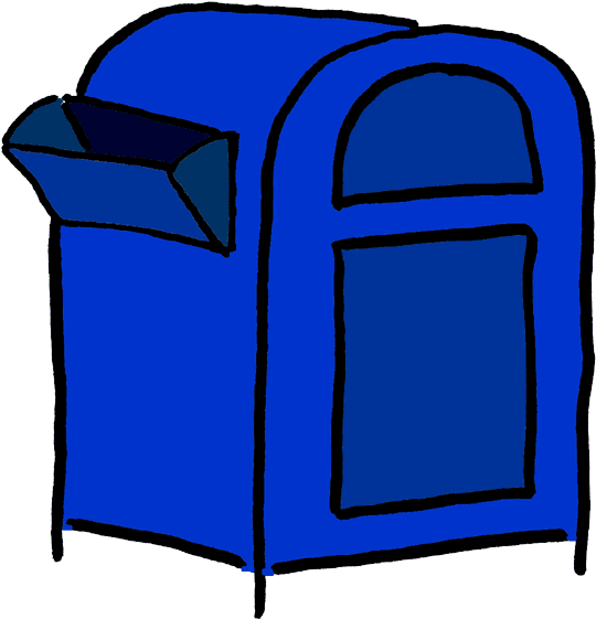 Mail Mail Clipart Free Images - Mail Box Clip Art (550x569)