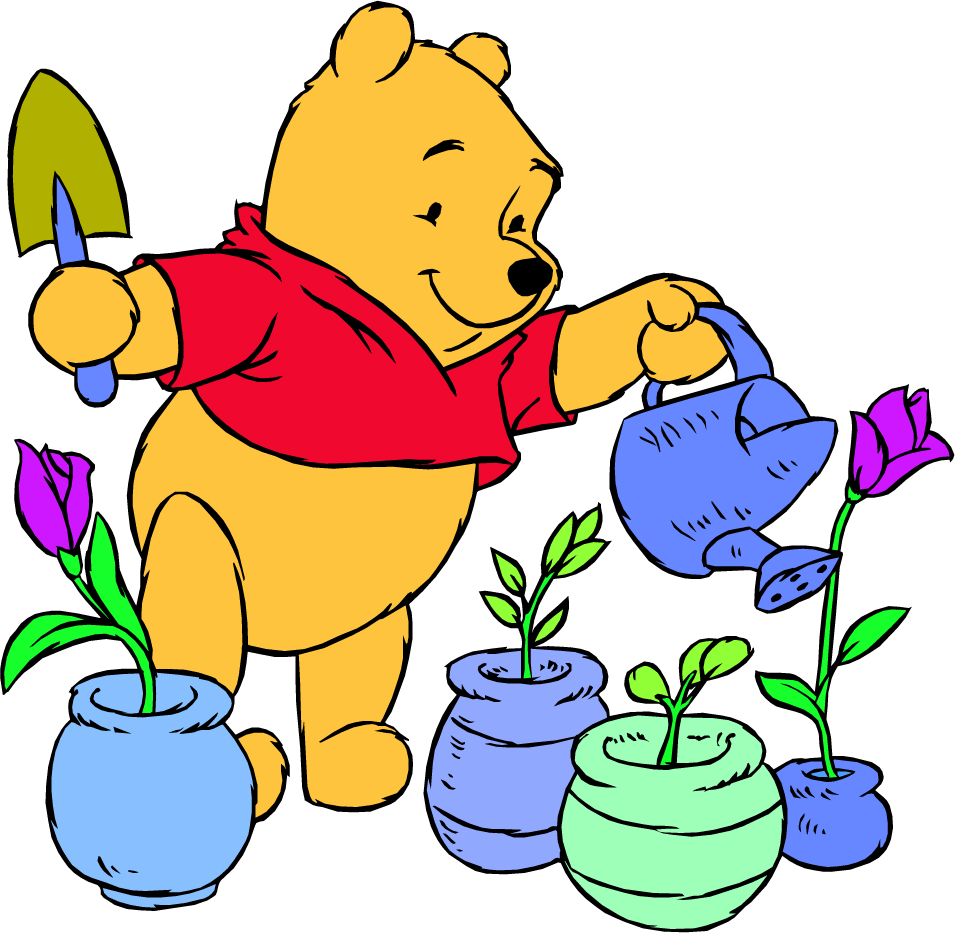 Bulls Clipart Carabao Free Collection Download And - Winnie The Pooh Springtime (955x933)