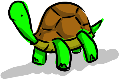 Because Everyone Deserves A Transparent Turtle Goshdamnit - Turtle Transparent (500x375)