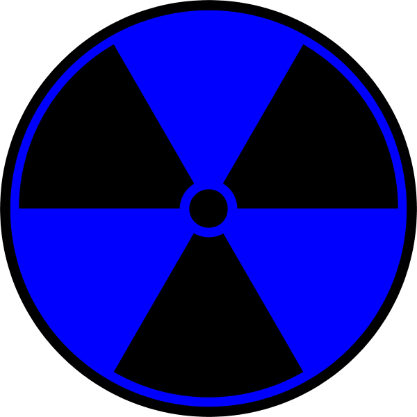 Radioactive Symbol Vector Clip Art - Info Icon (600x600)