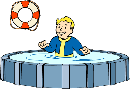 Radiation Clipart Fallout - Fallout 4 Aquaboy Perk (432x299)