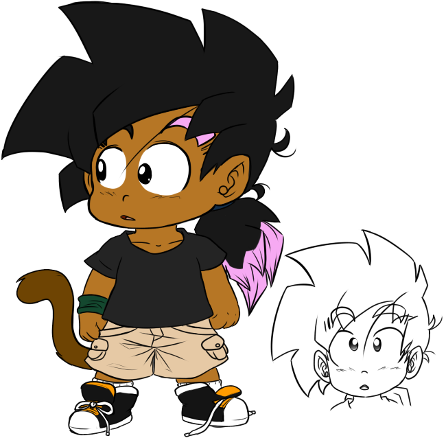 Dbz Oc By Radiation-dragon - Radiation (712x712)