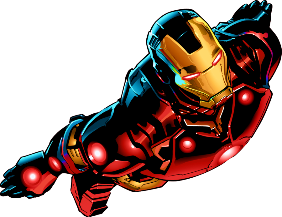 Another Ironman By Equisce - Autocollant Mural Avengers Assemble - 2014 Color Panel (900x695)