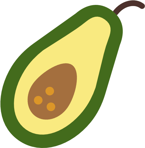 Because There's Basically Nothing Fun You Can Eat, - Aguacate Icono Png (512x512)