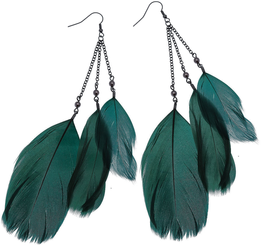 Earrings Png By Camelfobia Earrings Png By Camelfobia - Png Feather Earrings (900x899)