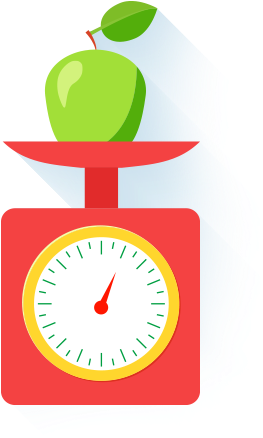 Your Body Weight Is The First Thing To Consider When - Wall Clock (262x1088)