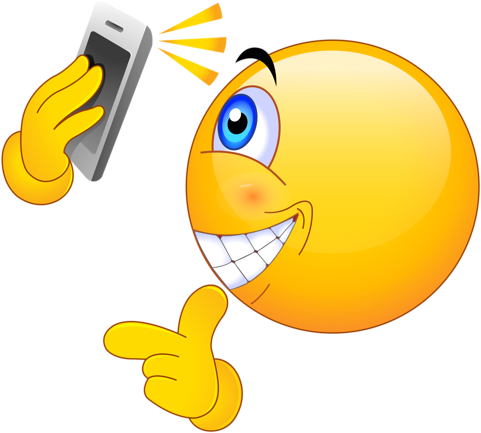 Smiley Clipart Selfie - Selfie Smiley Face (850x765)
