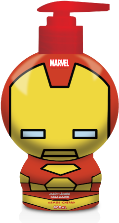 Armor Cherry Iron Man - Liquid Hand Soap (400x528)