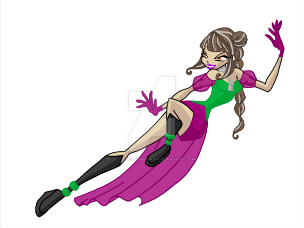 Uniquix Club~ Elvira Witch Of Radiation By Littleyellowpikachu - Cartoon (1024x760)