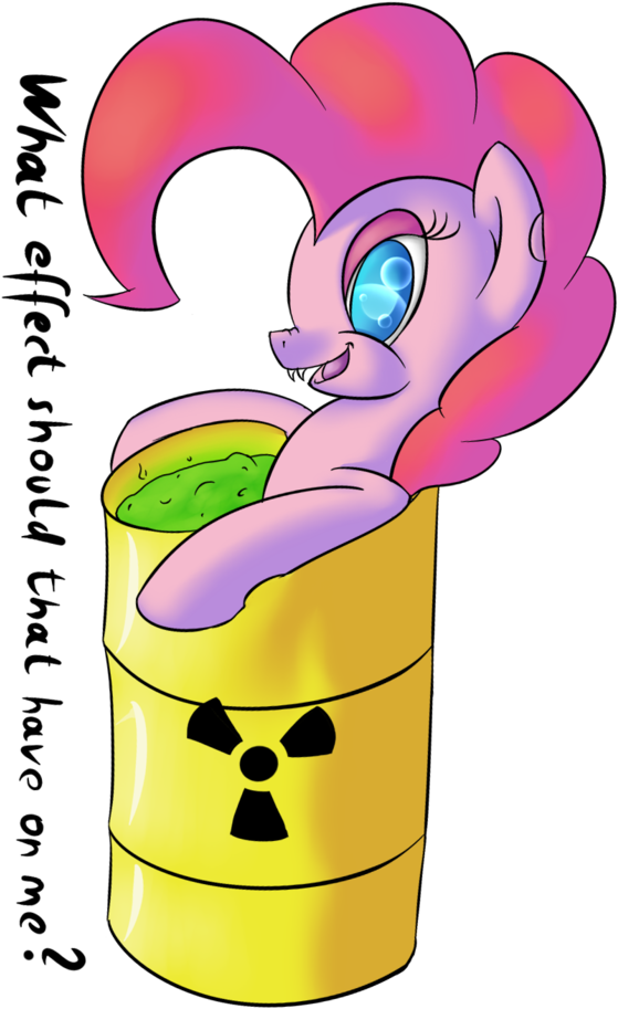 Michinix, Ionizing Radiation Warning Symbol, Mutant, - Cartoon (781x1024)