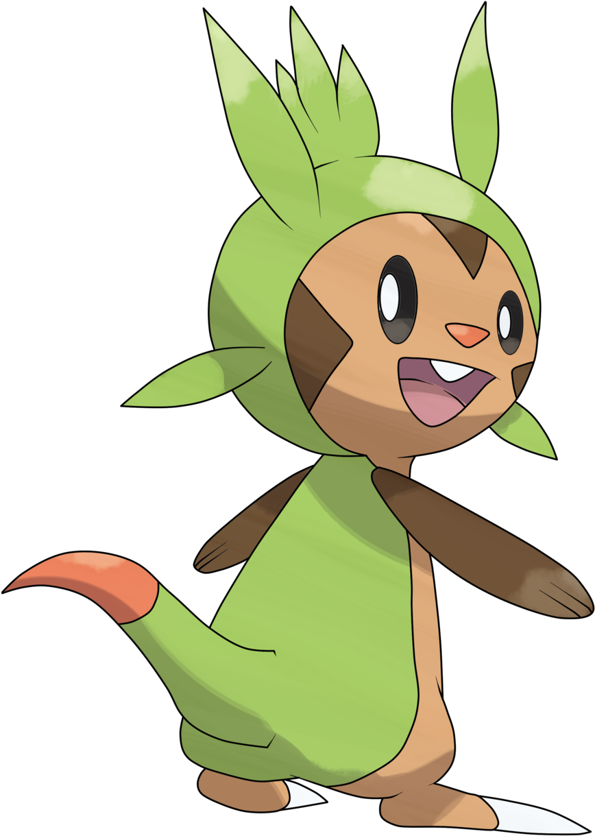 Chespin By Theangryaron - Kalos (1024x1327)