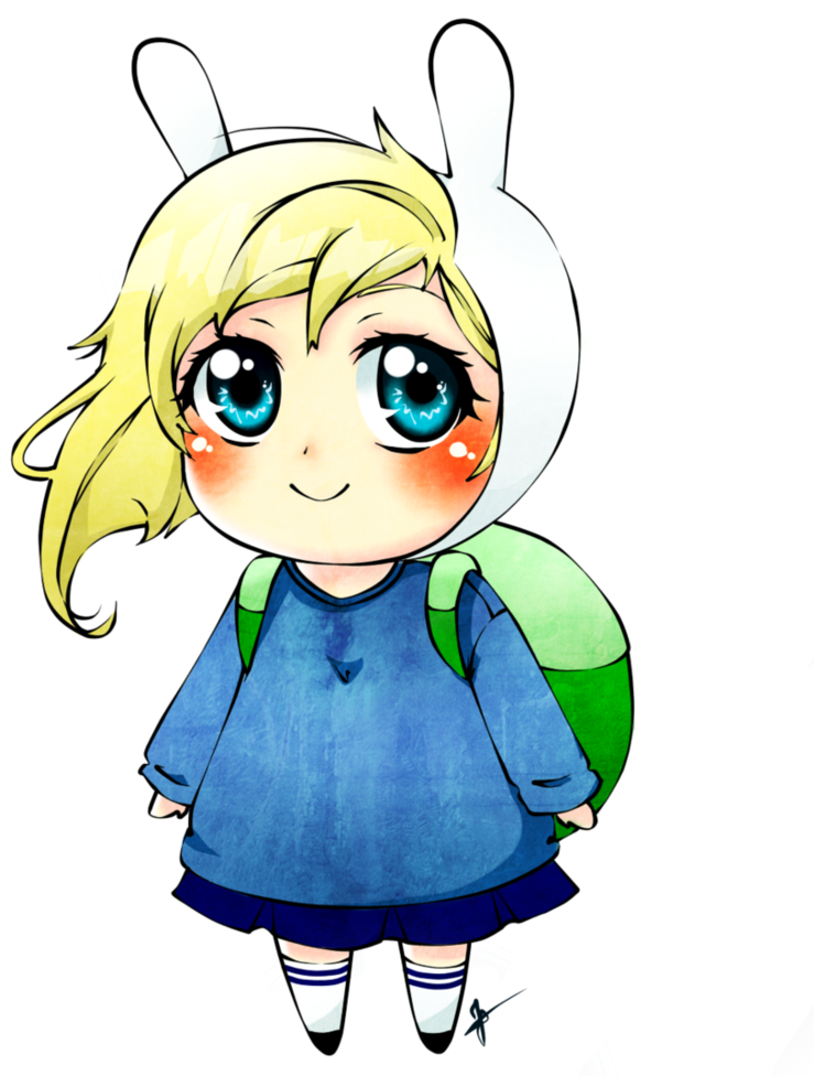 Adventure Time Chibi - Fionna Chibi (819x975)