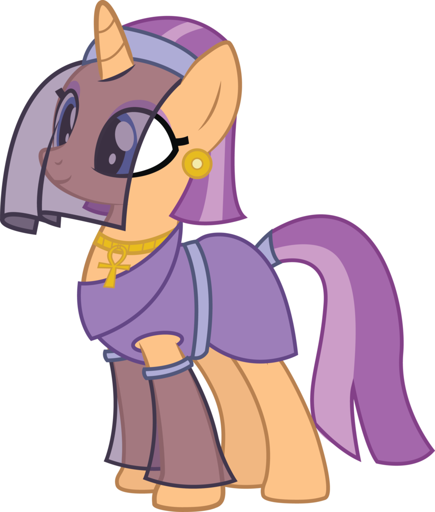 Duskthebatpack, Clothes, Ear Piercing, Earring, Egyptian, - Cartoon (871x1024)