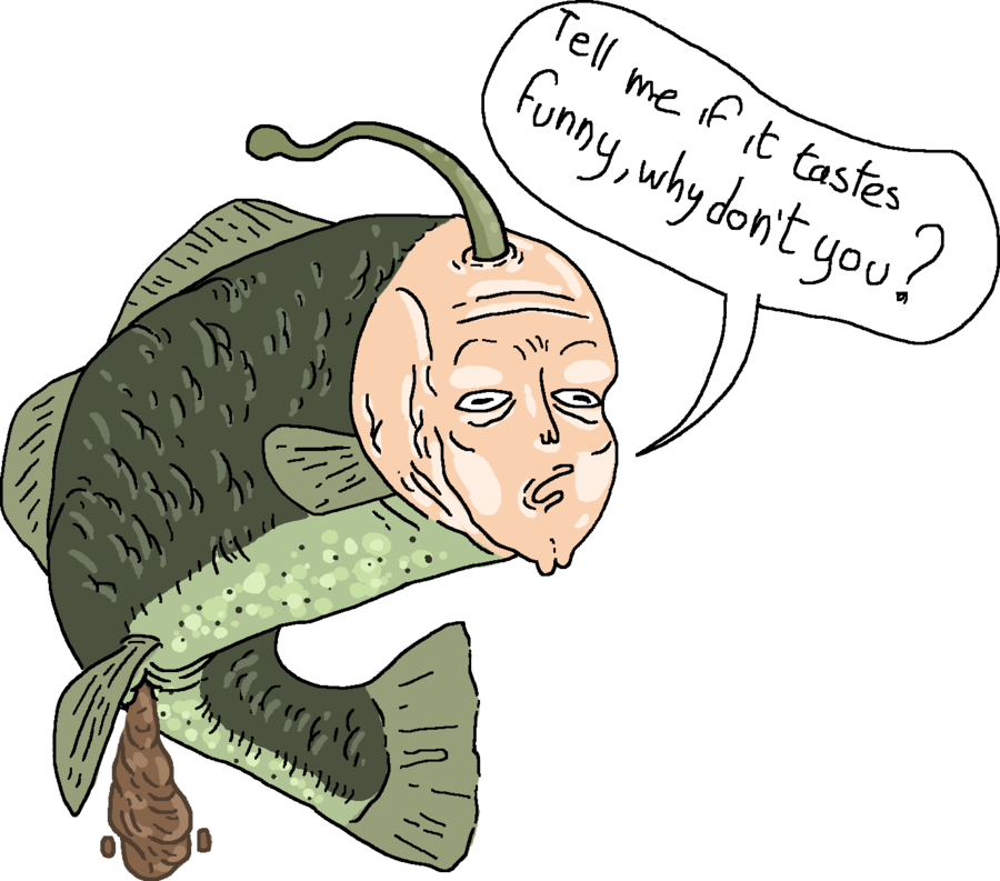 Seaman By Spacewaffledelivery - Seaman Dreamcast (900x793)