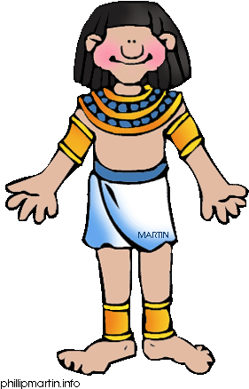 Egypt Clipart Egyptian Food - Ancient Egyptian People Clipart (293x450)